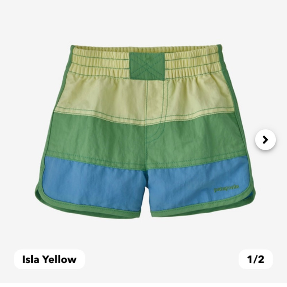 Patagonia Baby Board Shorts